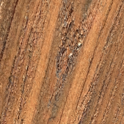 AmeriDex Chestnut variegated cellular PVC deck board color sample