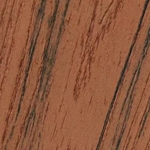AmeriDex Redwood variegated cellular PVC deck board color sample